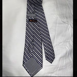 BEN SHERMAN Checkered Tie